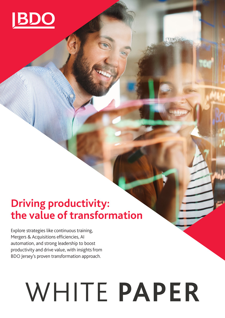 BDO Productivity Whitepaper front cover